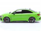 Audi RS3 (8Y) Limousine 建設年 2022 緑 1:18 Ixo