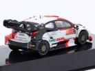 Toyota GR Yaris Rally1 #4 3º corrida Ipres 2022 Lappi, Ferm 1:43 Ixo