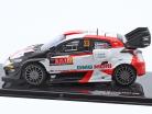 Toyota GR Yaris Rally1 #33 2ème se rallier Ypres 2022 Evans, Martin 1:43 Ixo