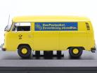 Volkswagen VW T2 bus Duits Federaal Postkantoor Bouwjaar 1972 geel 1:43 Minichamps