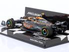 L. Norris McLaren MCL36 #4 6th Abu Dhabi GP fórmula 1 2022 1:43 Minichamps