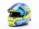 Fernando Alonso #14 Aston Martin Aramco F1 Team formula 1 2024 casco 1:2 Bell