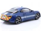 Alpine A110 Gendarmerie Bouwjaar 2023 blauw 1:18 Solido