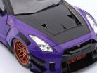 Nissan GT-R (R35) Liberty Walk Body Kit 2.0 2022 Purplezilla 1:18 Solido