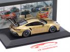 Porsche 911 (992) GT3 Cup 5000 guld metallisk 1:43 Spark / Begrænsning #0008