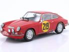 Porsche 911 S #219 第三名 Rallye Monte Carlo 1967 Elford, Stone 1:18 Matrix