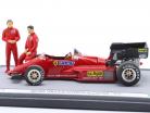 Ferrari 126 C4 Présentation Voiture Fiorano formule 1 1984 Alboreto, Arnoux 1:43 Brumm