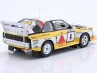 Audi Sport Quattro S1 E2 #4 第二名 集会 1000 Lakes 1985 Blomqvist, Cederberg 1:18 Ixo