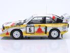 Audi Sport Quattro S1 E2 #6 verzameling 1000 Lakes 1985 Mikkola, Hertz 1:18 Ixo