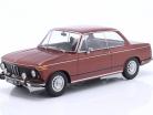 BMW L 2002 tii 2. serie Bouwjaar 1974 donkerrood metalen 1:18 KK-Scale