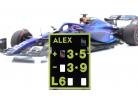 Alexander Albon Williams FW45 #23 Bahrein GP formule 1 2023 1:18 Minichamps