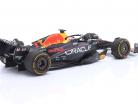M. Verstappen Red Bull RB19 #1 ganhador Mônaco GP Fórmula 1 Campeão mundial 2023 1:18 Minichamps
