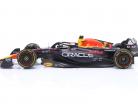M. Verstappen Red Bull RB19 #1 winnaar Monaco GP formule 1 Wereldkampioen 2023 1:18 Minichamps