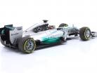 L. Hamilton Mercedes F1 W05 #44 formule 1 Champion du monde 2014 1:18 Minichamps