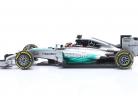 L. Hamilton Mercedes F1 W05 #44 formel 1 Verdensmester 2014 1:18 Minichamps
