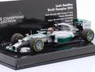L. Hamilton Mercedes F1 W05 #44 Campione del mondo formula 1 2014 1:43 Minichamps