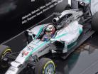 L. Hamilton Mercedes F1 W05 #44 Campeón mundial fórmula 1 2014 1:43 Minichamps
