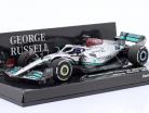 G. Russell Mercedes-AMG F1 W13 E #63 Britânico GP Fórmula 1 2022 1:43 Minichamps