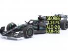 G. Russell Mercedes-AMG F1 W14 #63 7e Bahrein GP formule 1 2023 1:18 Minichamps