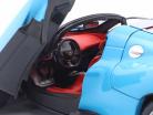 Ferrari Daytona SP3 year 2022 blue 1:18 Bburago Signature