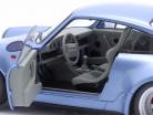Porsche 911 (964) Turbo 建设年份 1990 地平线蓝色 金属的 1:18 Solido