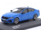 BMW M5 Competition (F90) Construction year 2022 voodoo blue 1:43 Solido