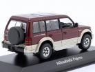 Mitsubishi Pajero LWB Ano de construção 1991 vermelho escuro metálico 1:43 Minichamps