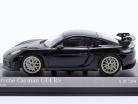 Porsche 718 (982) Cayman GT4 RS 2021 preto / Jantes de neodímio 1:43 Minichamps