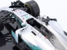 L. Hamilton Mercedes-AMG F1 W08 #44 式 1 世界チャンピオン 2017 1:24 Premium Collectibles