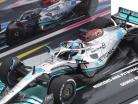G. Russell Mercedes-AMG F1 W13 #63 3-й Французский GP формула 1 2022 1:43 Minichamps