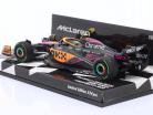 Lando Norris McLaren MCL36 #4 4º Cingapura GP Fórmula 1 2022 1:43 Minichamps
