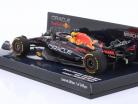 M. Verstappen Red Bull RB18 #1 ganhador Itália GP Fórmula 1 Campeão mundial 2022 1:43 Minichamps