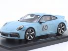Porsche 911 (992) Sport Classic 2022 meissen blauw 1:18 Spark