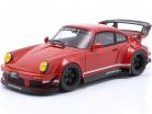Porsche 911 RWB Rauh-Welt Body Kit Painkiller rosso 1:18 GT-Spirit