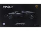 Lamborghini Aventador LP 700-4 Roadster 2013 Kit black 1:8 Pocher