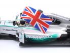L. Hamilton Mercedes F1 W05 #44 勝者 Abu Dhabi GP 式 1 世界チャンピオン 2014 1:18 Minichamps