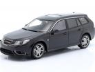Saab 9-3 Sportcombi Turbo X 築 2009 ジェット ブラック 1:18 DNA Collectibles