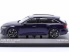 Audi RS 6 Avant 建設年 2019 バイオレット メタリックな 1:43 Minichamps