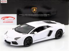 Lamborghini Aventador 700-4 blanc 1:18 Rastar