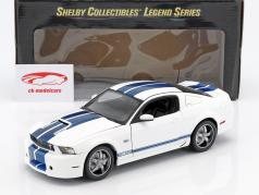 Ford Shelby GT 350 year 2011 hite / blue 1:18 Shelby Collectibles