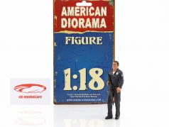 politik Officer I figur 1:18 American Diorama