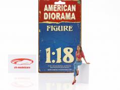 挂 出 Wendy 人物 1:18 American Diorama