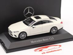 Mercedes-Benz CLS coupe (C257) year 2018 designo diamond White 1:43 Norev