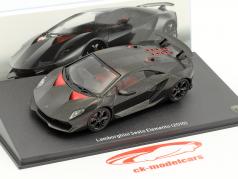 Lamborghini Sesto Elemento anno di costruzione 2010 nero 1:43 Leo Models