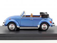 Volkswagen VW Beetle Cabriolet year 1973 blue metallic 1:43 Premium X