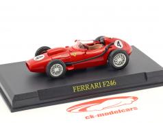 Mike Hawthorne Ferrari F246 #4 verdensmester formel 1 1958 1:43 Altaya