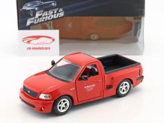 Brian's Ford F-150 SVT Lightning Movie The Fast & The Furious (2001) red 1:24 JadaToys