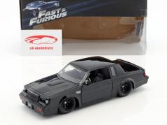 Dom's Buick Grand National anno di costruzione 1987 film Fast & Furious (2009) nero 1:24 Jada Toys
