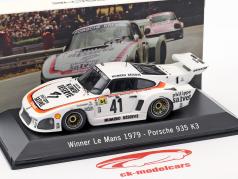 Porsche 935 K3 #41 Vencedor 24 LeMans 1979 Kremer Corrida 1:43 Spark