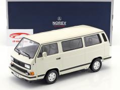 Volkswagen VW T3 Bus White Star 建造年份 1990 白 1:18 Norev